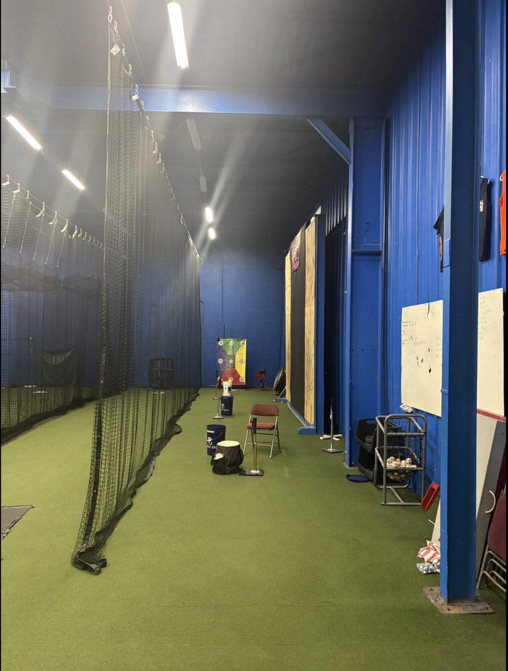 Turf hitting lanes